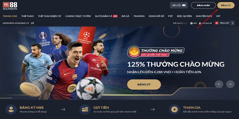 cách tạo tài khoản chơi cá độ