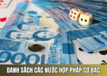 các nước hợp pháp cờ bạc