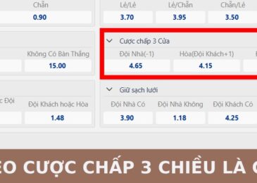 dự đoán kèo chấp 3 chiều