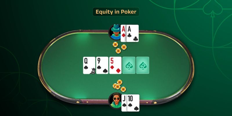 Equity cho biết khả năng thắng của bạn trong một tình huống cụ thể