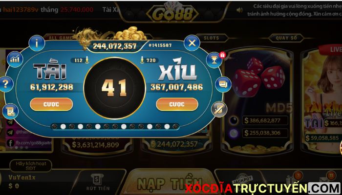 go88 tài xỉu