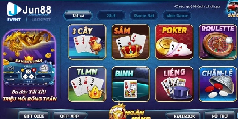 Mảng game bài thu hút nhiều người chơi tham gia nhất