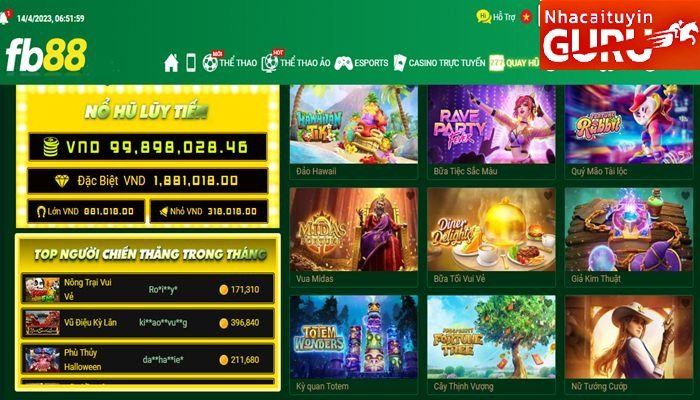 Game Slot uy tín