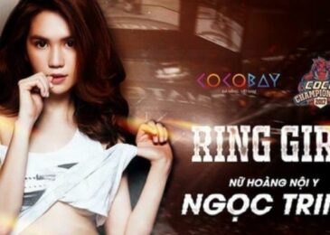 Ngọc Trinh sẽ là cô gái cầm bảng