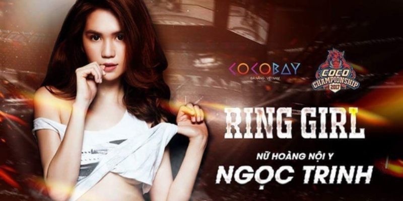 Ngọc Trinh sẽ là cô gái cầm bảng
