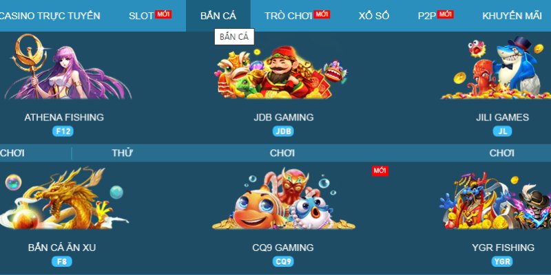 bắn cá đổi thẻ
