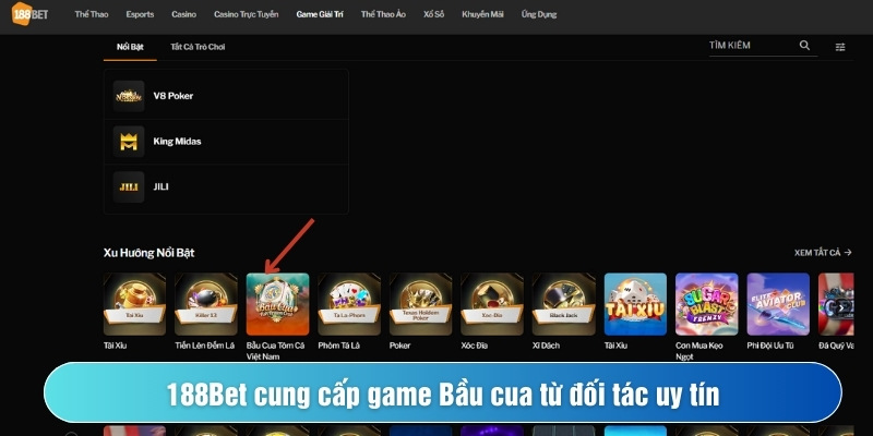 bầu cua tôm cá online