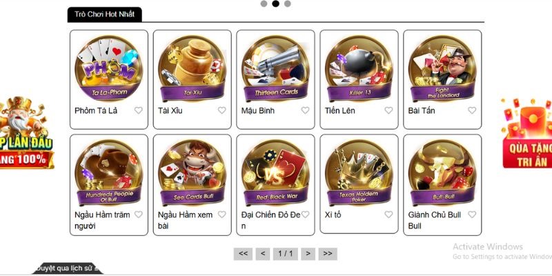game bài đổi tiền thật