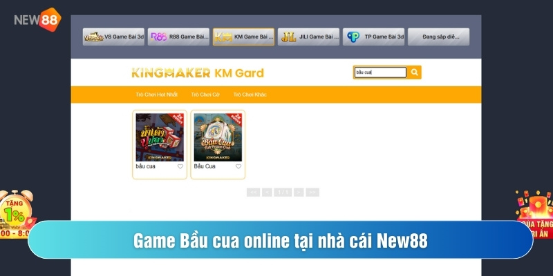 lắc bầu cua online