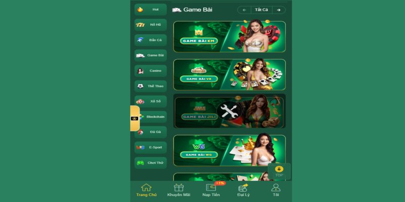 Người chơi trải nghiệm các trò chơi hấp dẫn tại link HB88